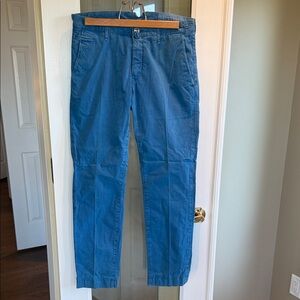 Jacob Cohen Blue Cotton “Bobby” Chinos